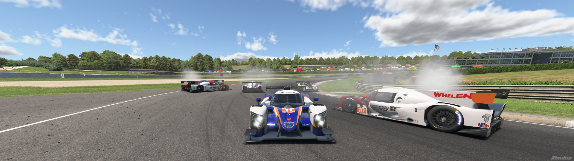 FUSION Racing Dallara P217 prototype racing car
